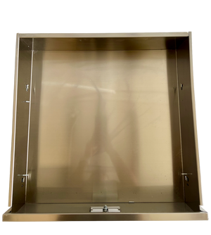 Drawer with Stainless Steel Front
